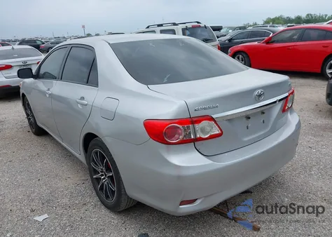 2011 Toyota Corolla Le из США, поврежденный, VIN 2T1BU4EEXBC703350